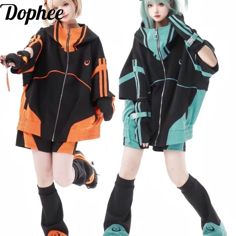 Winter Clothing Deals - Dophee Subculture Spice Girls Y2k tute