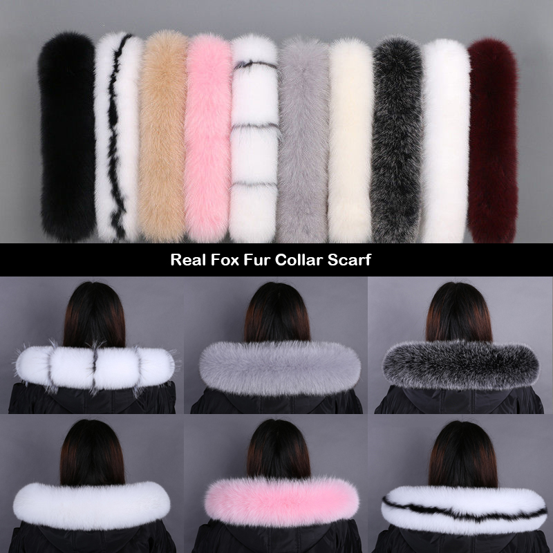 Winter Clothing Clearance Sale - Sciarpa di pelliccia di volpe naturale