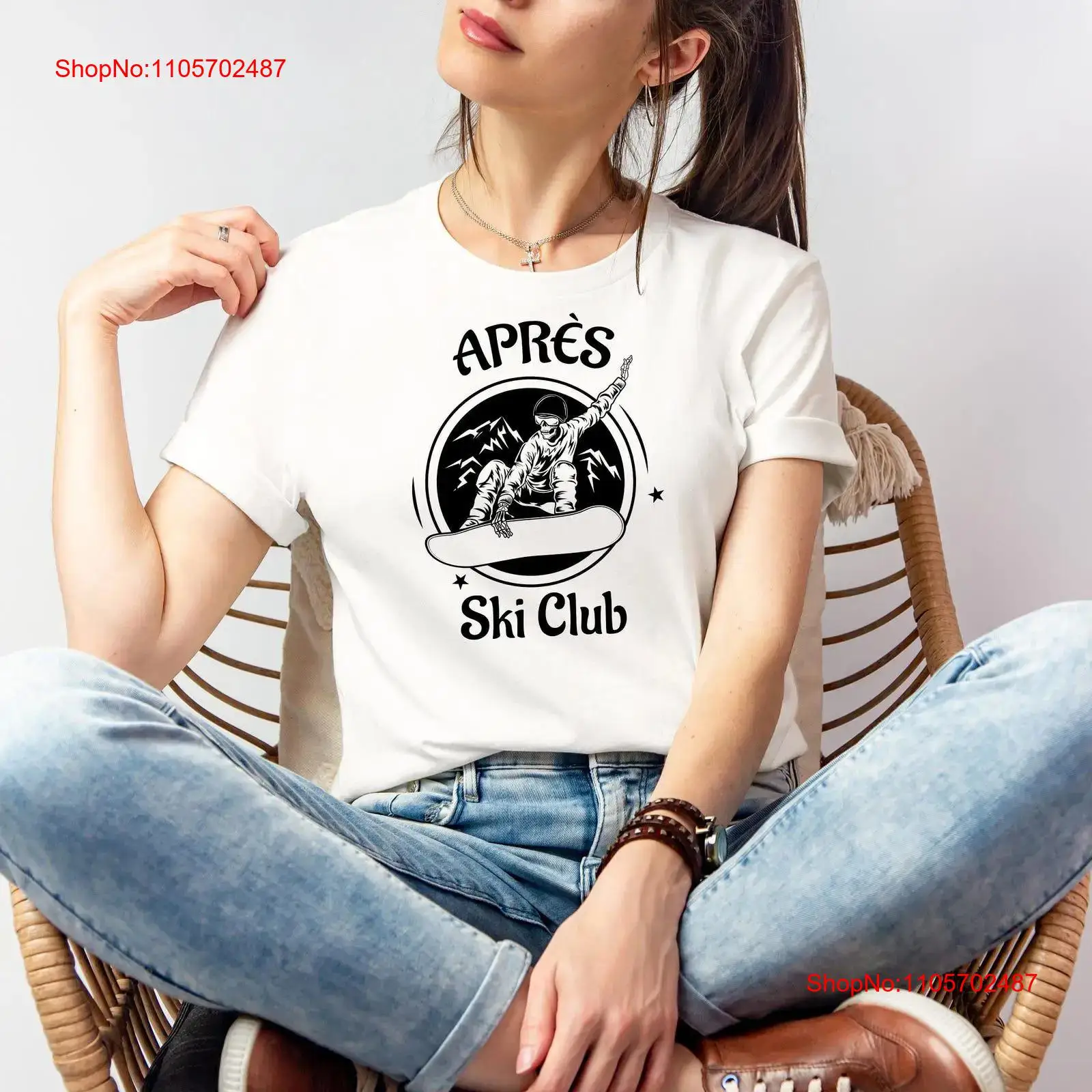 Winter Clothing Ideas - Maglietta Apres Ski Club Vintage da