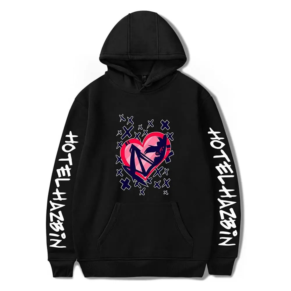 Winter Clothing Ideas - Hazbin Hotel Oversize Unisex Streetwear Oversize
