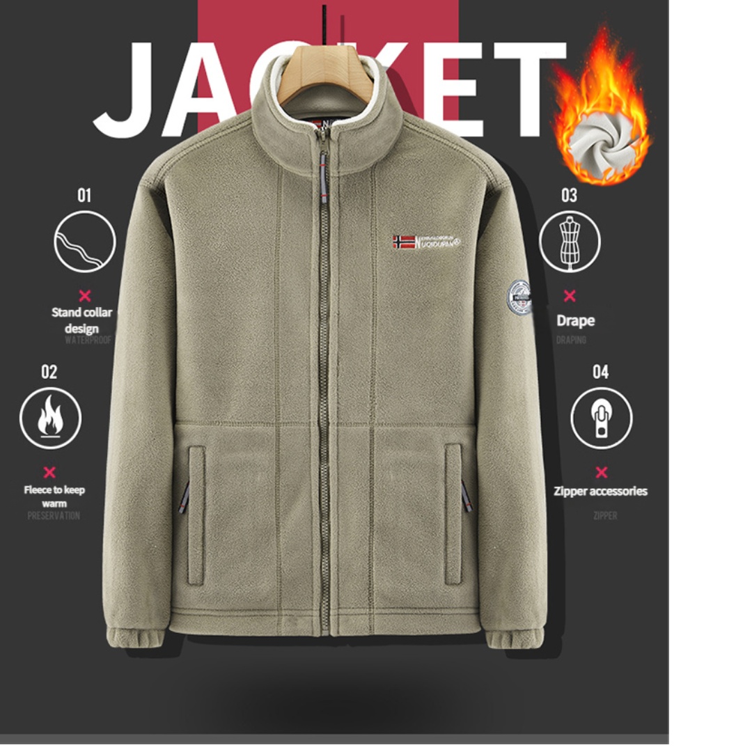 Winter Clothing Norway - Giacca in pile double face in