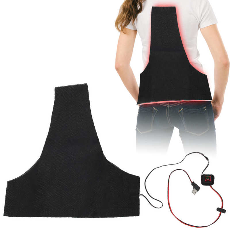 Winter Clothing Types - Cuscinetti posteriori USB riscaldati in fibra
