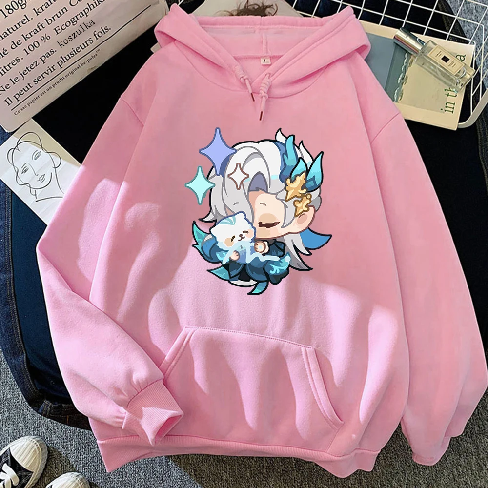 Winter Clothing Aesthetic - 2025 Anime Genshin Impact Neuvillette Felpa