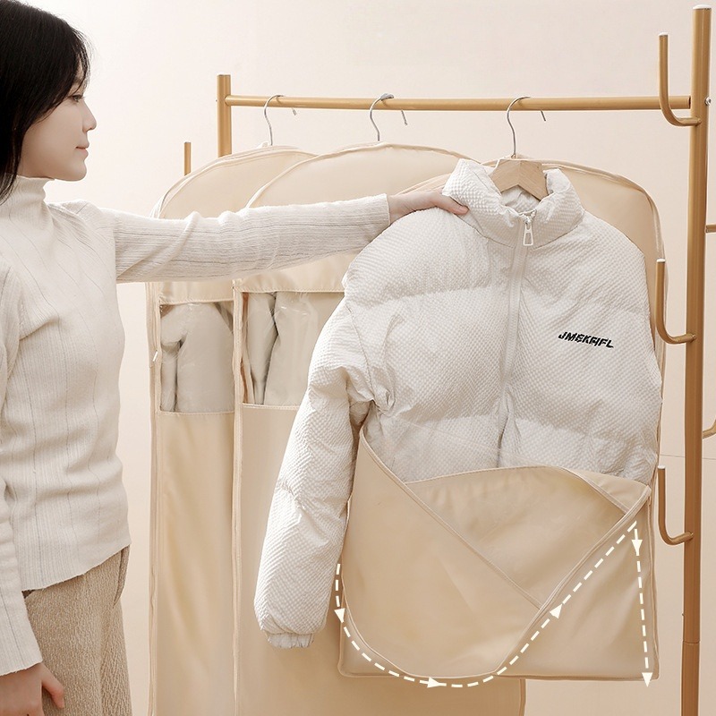 Winter Clothing Types - Piumino Borsa portaoggetti a compressione Custodia