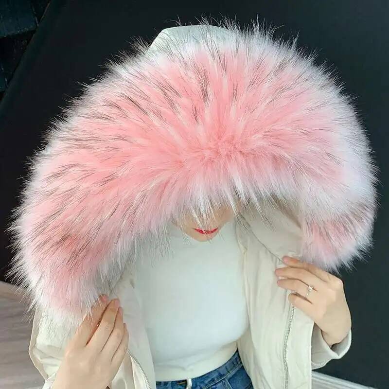 Winter Clothing Clearance Sale - Collo in pelliccia sintetica staccabile Sciarpa