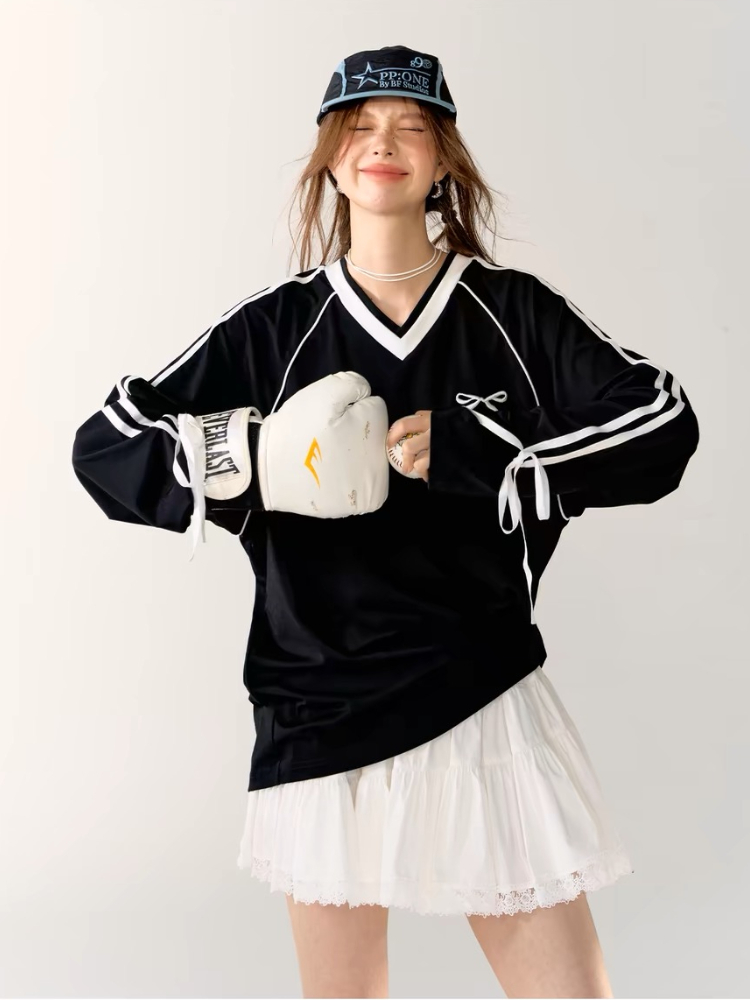 HOUZHOU Vintage Y2k T-shirt sp - Winter Clothing Aesthetic recensione e prezzo