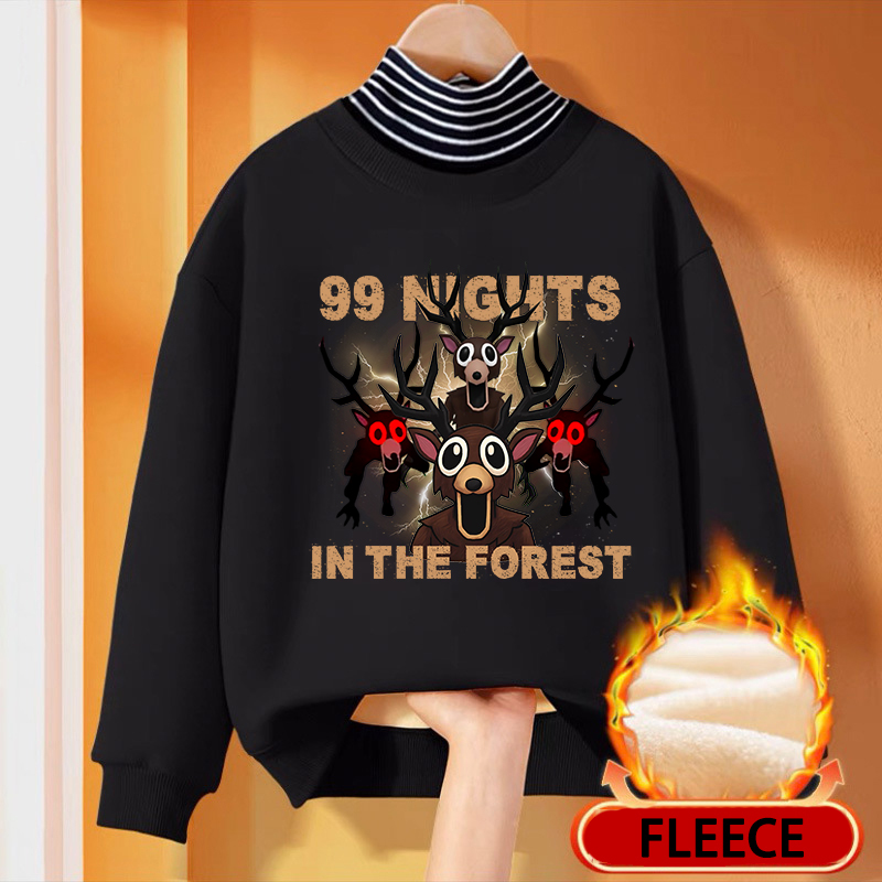 99 Night in The Forest Felpa a - Winter Clothing For Boys recensione e prezzo
