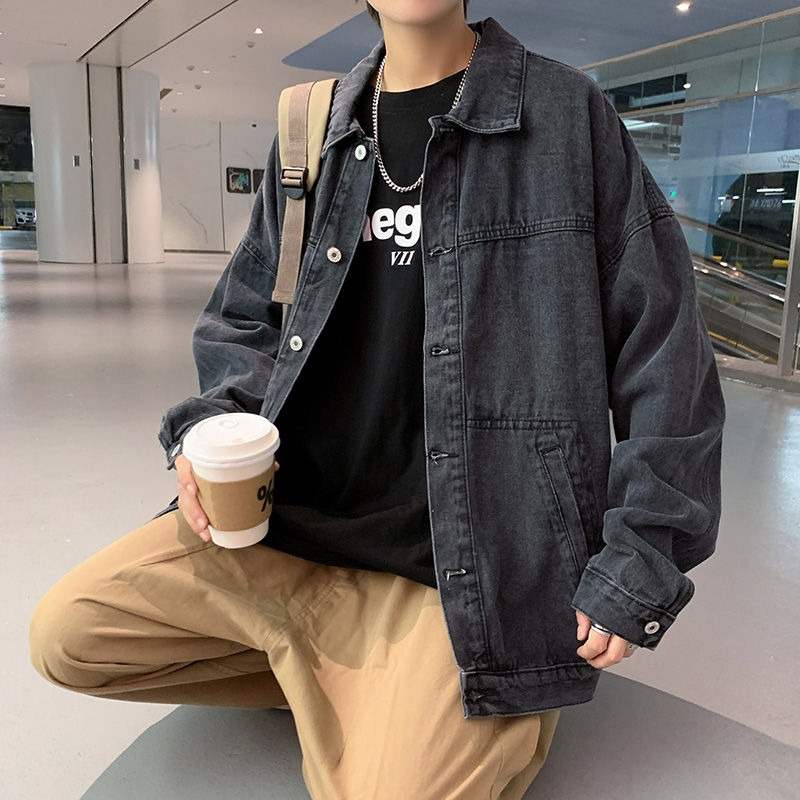 Giacca di jeans da uomo con ri - Winter Clothing Aesthetic recensione e prezzo