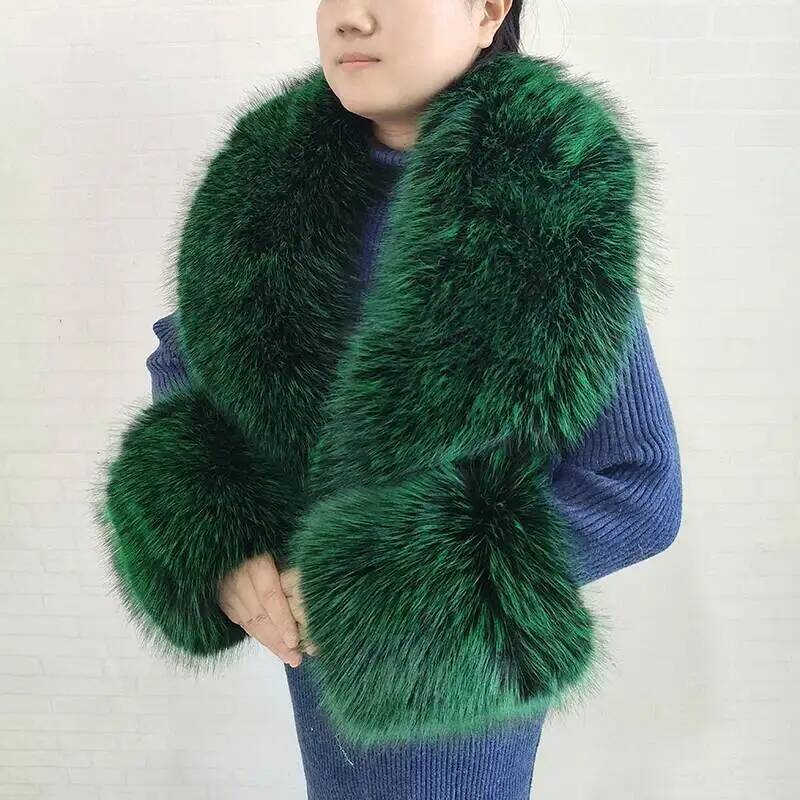 Sciarpa in pelliccia di volpe  - Winter Clothing Clearance Sale recensione e prezzo