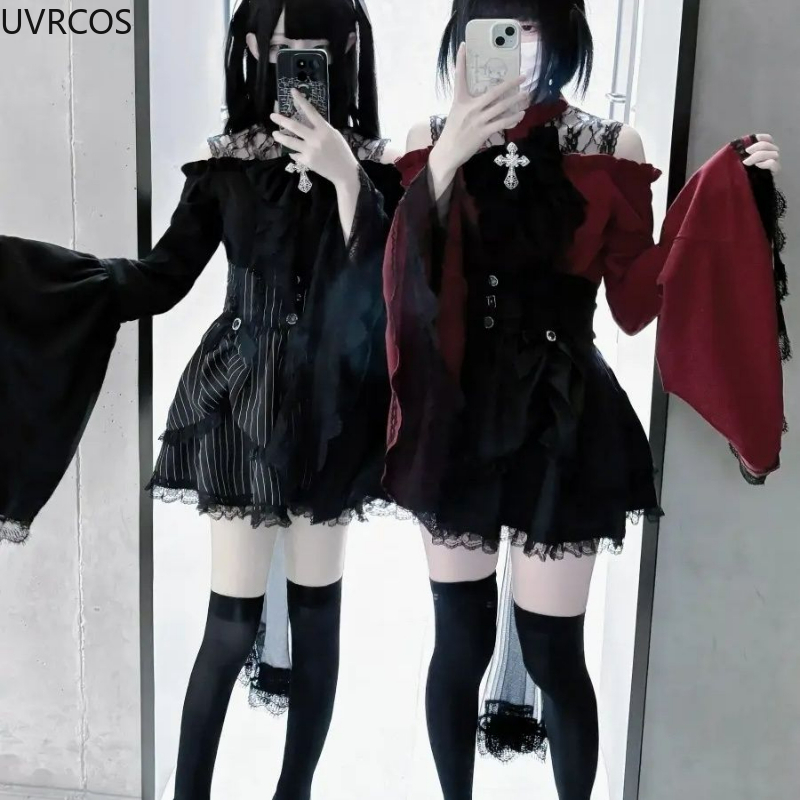 Camicie stile Lolita gotico Y2 - Y2K Winter Clothing recensione e prezzo