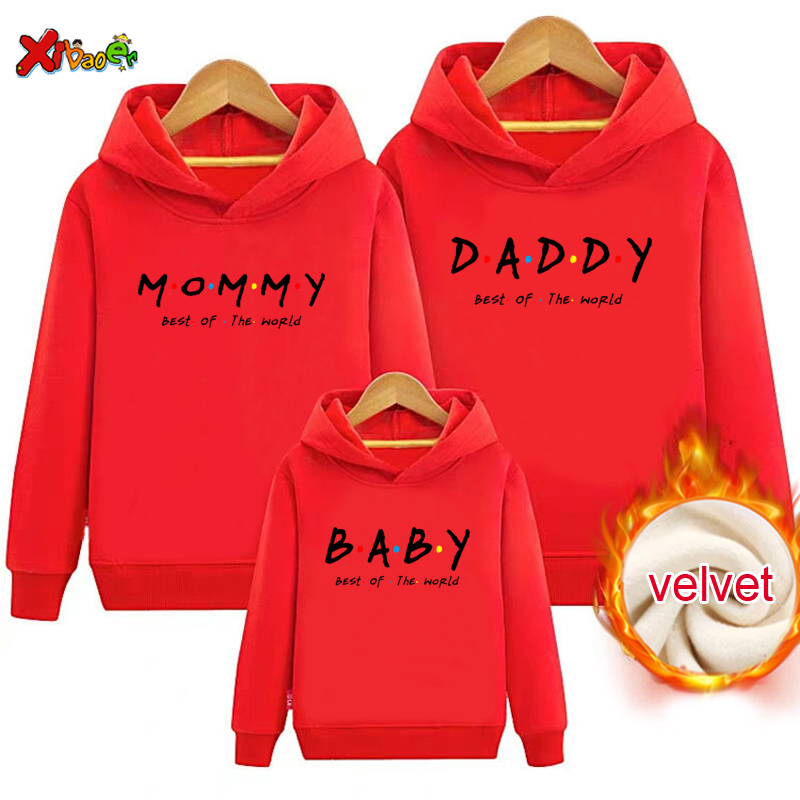 Family Outfit Matching felpa c - Winter Clothing Kids recensione e prezzo